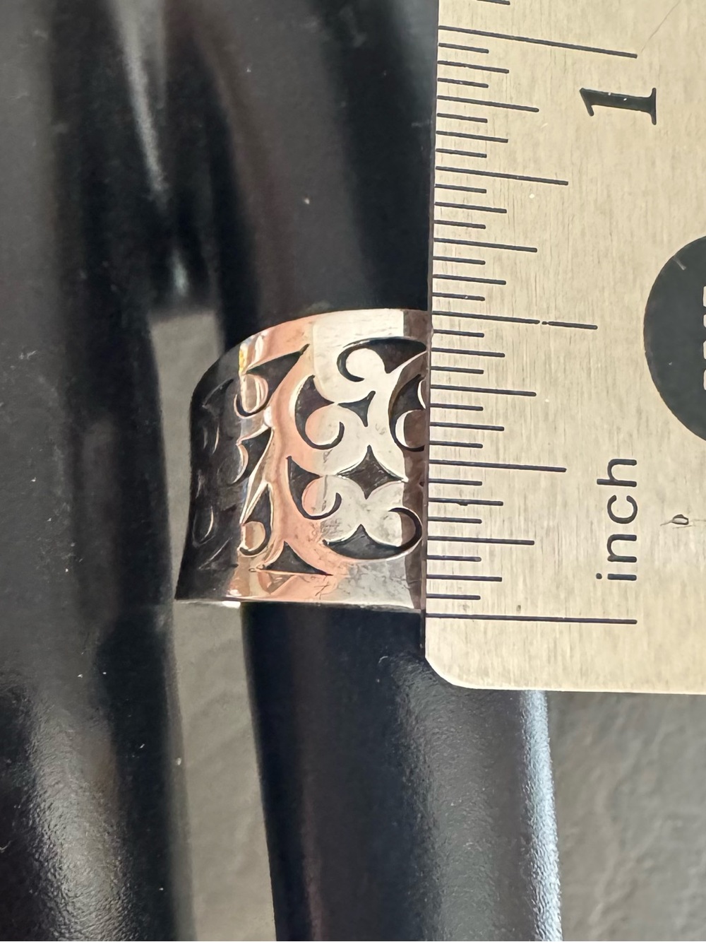 New Lois Hill Sterling Silver Scroll Ring - Picture 4 of 8